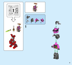 LEGO 71707 instructions page 5 – build guide