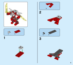 LEGO 71707 instructions page 9 – build guide