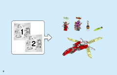 LEGO 71707 instructions page 2 – build guide