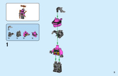 LEGO 71707 instructions page 3 – build guide