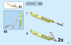 LEGO 71707 instructions page 47 – build guide