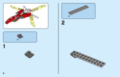 LEGO 71707 instructions page 8 – build guide