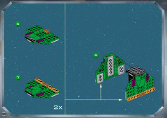 LEGO 7171 instructions page 30 – build guide
