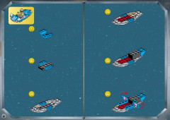 LEGO 7171 instructions page 6 – build guide