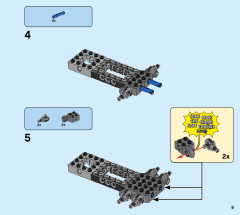 LEGO 71710 instructions page 9 – build guide