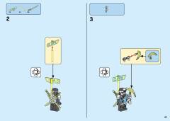 LEGO 71711 instructions page 43 – build guide