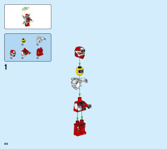 LEGO 71713 instructions page 44 – build guide