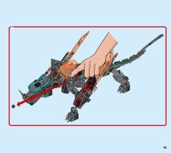 LEGO 71713 instructions page 75 – build guide