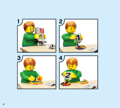 LEGO 71717 instructions page 2 – build guide