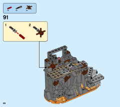 LEGO 71717 instructions page 68 – build guide
