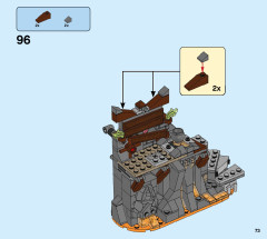 LEGO 71717 instructions page 73 – build guide