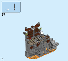 LEGO 71717 instructions page 74 – build guide