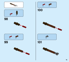 LEGO 71717 instructions page 75 – build guide