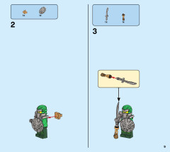 LEGO 71717 instructions page 9 – build guide