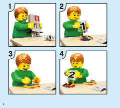 LEGO 71718 instructions page 2 – build guide