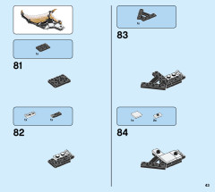 LEGO 71718 instructions page 43 – build guide