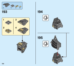 LEGO 71719 instructions page 130 – build guide