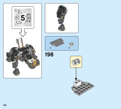 LEGO 71719 instructions page 134 – build guide