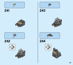 LEGO 71719 instructions page 153 – build guide
