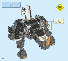 LEGO 71719 instructions page 166 – build guide
