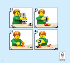 LEGO 71719 instructions page 2 – build guide