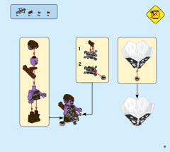 LEGO 71719 instructions page 9 – build guide