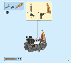 LEGO 71719 instructions page 97 – build guide