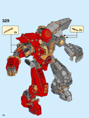 LEGO 71720 instructions page 126 – build guide