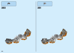 LEGO 71722 instructions page 244 – build guide