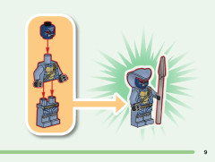LEGO 71734 instructions page 9 – build guide