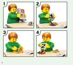 LEGO 71735 instructions page 2 – build guide