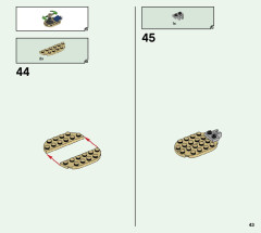 LEGO 71735 instructions page 43 – build guide