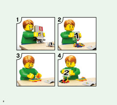 LEGO 71736 instructions page 2 – build guide