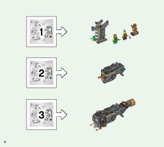 LEGO 71736 instructions page 4 – build guide