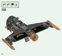 LEGO 71736 instructions page 74 – build guide