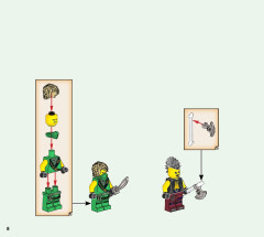 LEGO 71736 instructions page 8 – build guide