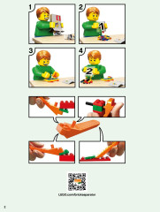 LEGO 71738 instructions page 2 – build guide