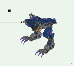 LEGO 71742 instructions page 43 – build guide