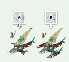 LEGO 71748 instructions page 3 – build guide