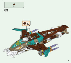 LEGO 71748 instructions page 71 – build guide