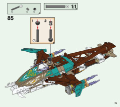 LEGO 71748 instructions page 73 – build guide