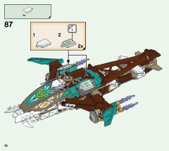 LEGO 71748 instructions page 76 – build guide