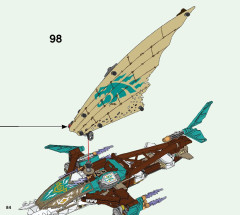 LEGO 71748 instructions page 84 – build guide