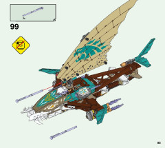 LEGO 71748 instructions page 85 – build guide
