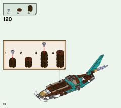 LEGO 71748 instructions page 98 – build guide