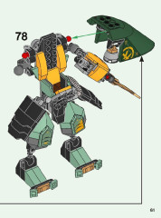 LEGO 71750 instructions page 61 – build guide