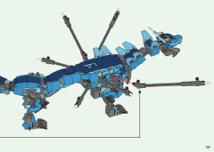 LEGO 71754 instructions page 129 – build guide
