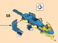 LEGO 71760 instructions page 45 – build guide