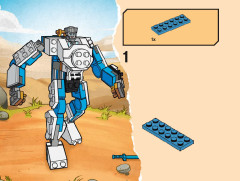 LEGO 71761 instructions page 8 – build guide