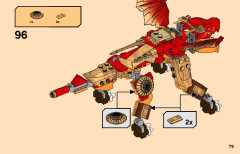 LEGO 71762 instructions page 79 – build guide